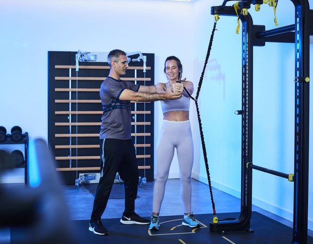 Personal training session at Longevity Alvor
