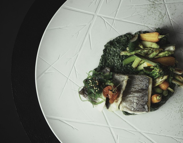 Cod fish main course