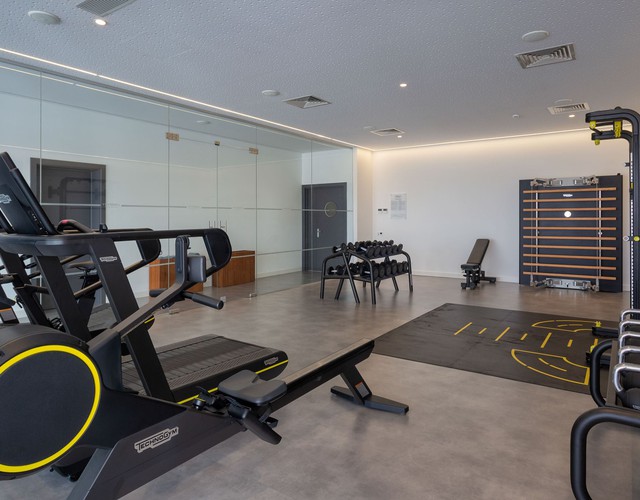 Gym equipped by Technogym